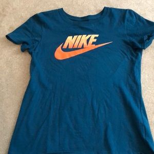 Blue nike size small tshirt
